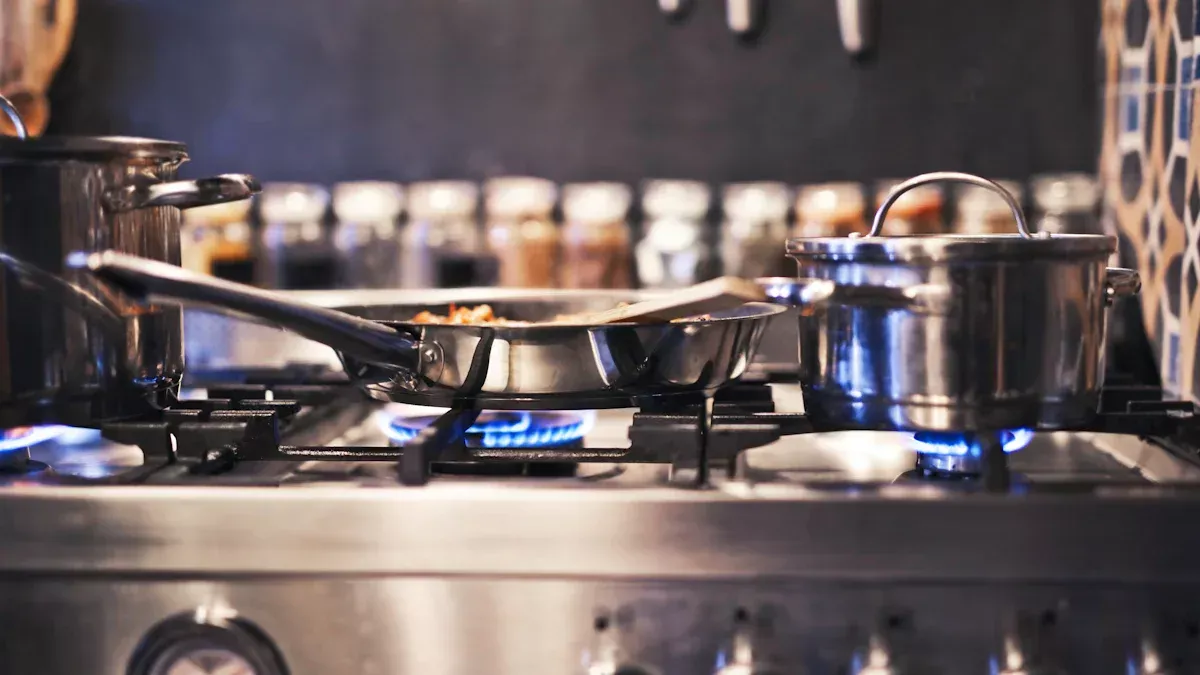 What type of stove is best for cast iron?